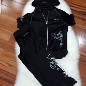 BCBG Maxazria Velvet Outfit